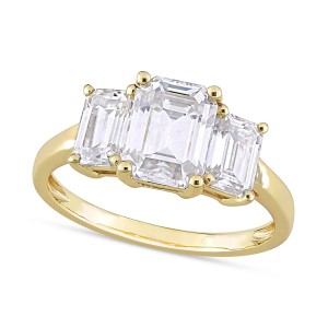 Octagon-Cut Three Ring (2-3/4 ct. t.w.) in 10k Gold