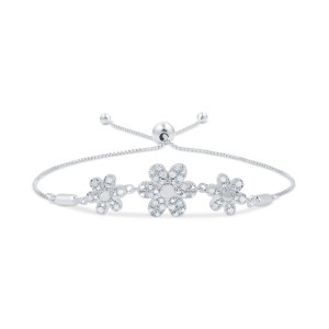 Trle Flower Bracelet (1/6 ct. t.w.)